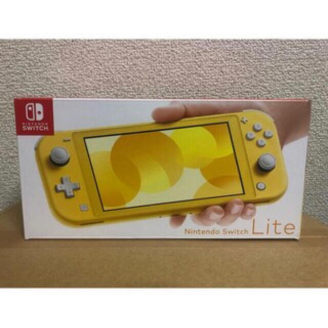 Nintendo switch lite イエロー　本体+充電器