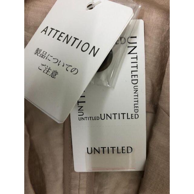 UNTITLED(アンタイトル)のUNTITLED アンタイトル 薄手ジャケット サイズ２定価25200円☆新品 レディースのジャケット/アウター(テーラードジャケット)の商品写真