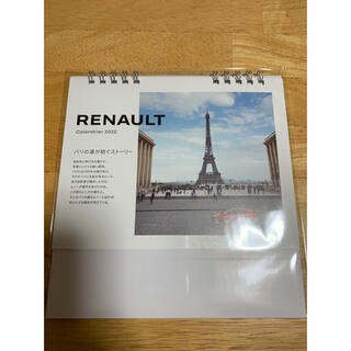 ルノー(RENAULT)のルノー　2022年卓上カレンダー(カレンダー/スケジュール)