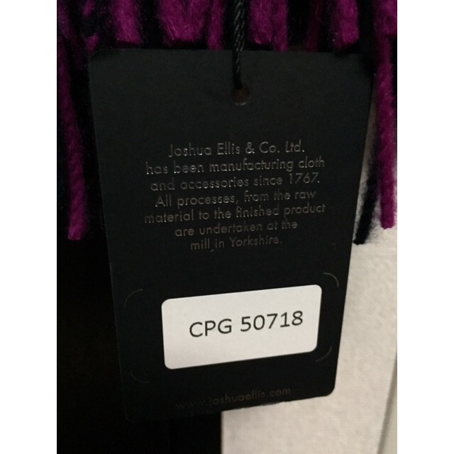 Johnstons(ジョンストンズ)の【新品】完売レア ジョシュアエリス カシミアストール 50718 カシミア 大判 レディースのファッション小物(ストール/パシュミナ)の商品写真