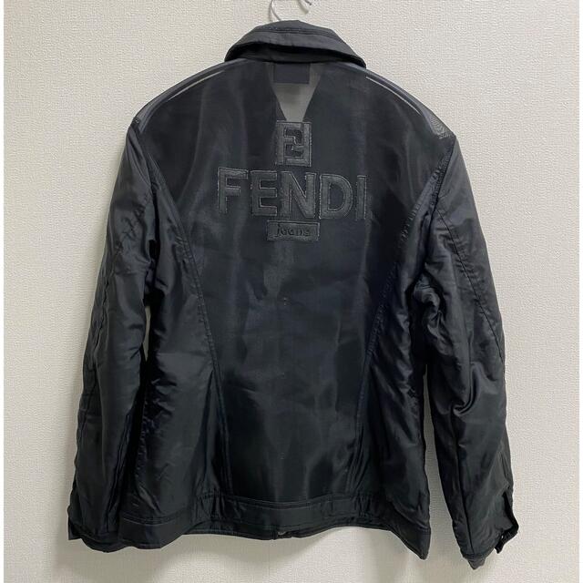 オールド FENDI フェンディ ズッカ柄 シースルー ナイロンジャケット