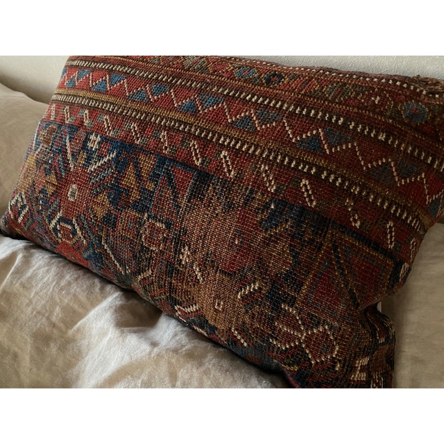 antique rug cushion 1
