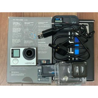 ゴープロ(GoPro)のGOPRO HERO4 シルバーエディション・リモコン(ビデオカメラ)