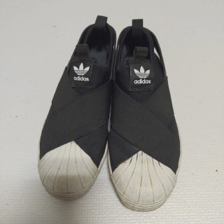 アディダス(adidas)のアディダス　スーパースター　スリッポン　クロスバンド(スニーカー)