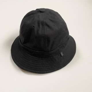 カシラ(CA4LA)のCA4LA WASHED NAVY HAT メトロハットバケットハット 帽子(ハット)