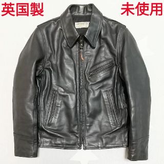 THE REAL McCOY'S - 新品 英国 エアロレザーOEM ホースハイド 馬革