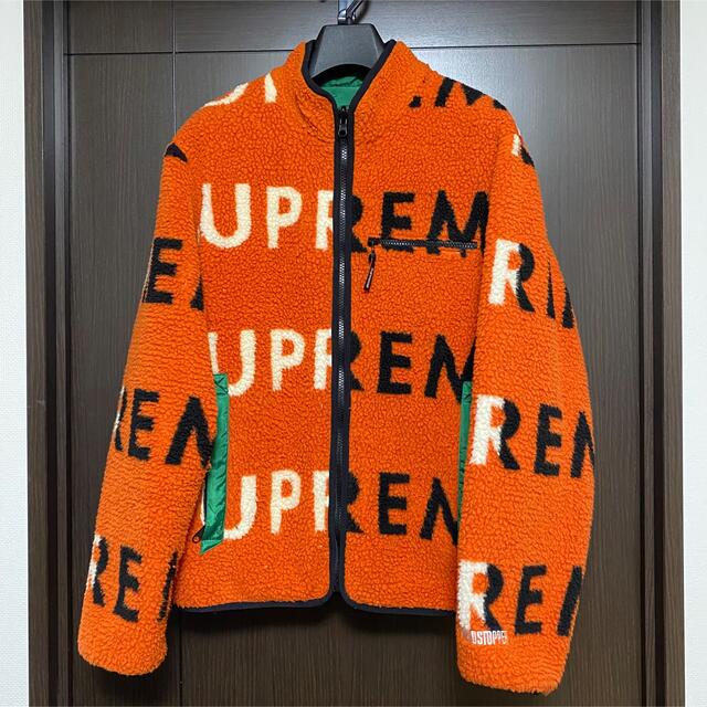 supreme リバーシブル フリース ジャケット