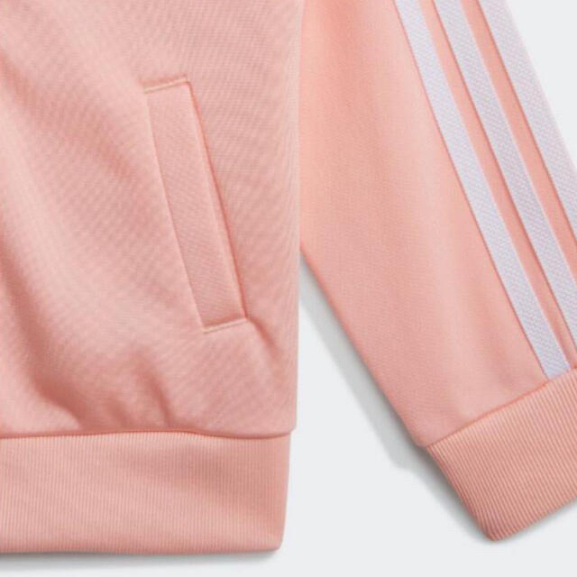 adidas(アディダス)のラス1   アディダスジャージ　100 キッズ/ベビー/マタニティのキッズ服女の子用(90cm~)(ジャケット/上着)の商品写真