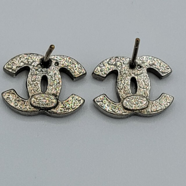 CHANEL - 確実正規品 シャネル ラインストーン ピアスの通販 by きなこ