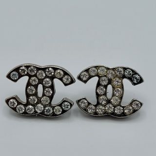 CHANEL - 確実正規品 シャネル ラインストーン ピアスの通販 by きなこ