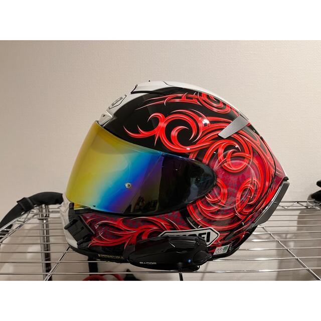 美品】SHOEI X-Fourteen KAGAYAMA5 ミラーシールド-