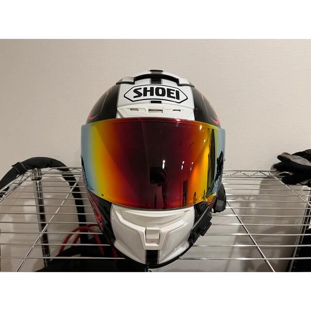 美品】SHOEI X-Fourteen KAGAYAMA5 ミラーシールド - ヘルメット/シールド