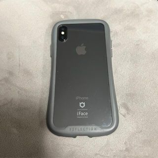 アイフォーン(iPhone)のiPhone X 64G スペースグレイ（iFace）(スマートフォン本体)