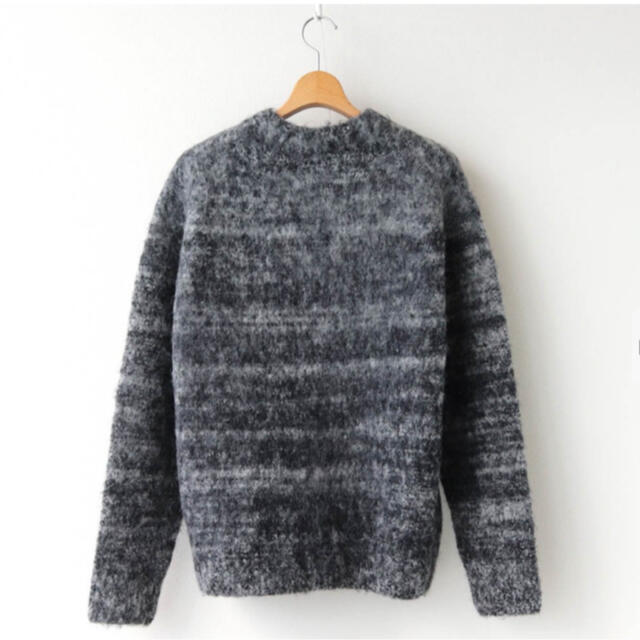 AURALEE WOOL ALPACA FELT KNIT KNIT 20AW | wellsprings.uk.net