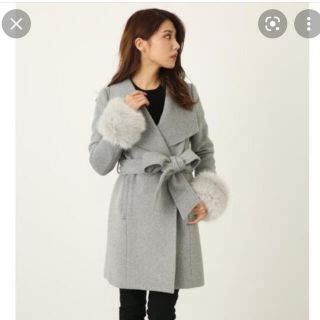 リエンダ グレー ダッフルコートレディースの通販 点 の
