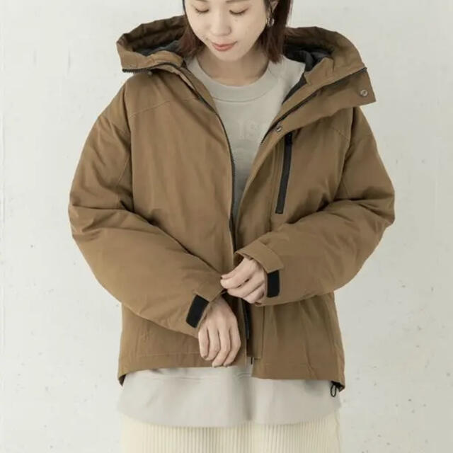 Sonny Label フーディーダウンジャケット ブラウン 見逃せない 8960円