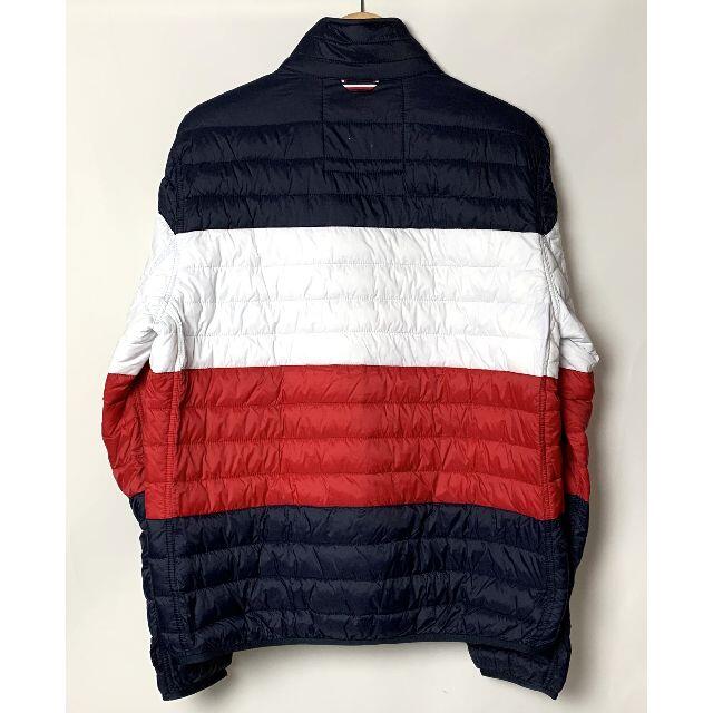 TOMMY HILFIGER(トミーヒルフィガー)のトミーヒルフィガー フラッグ 胸ロゴ プリマロフト 中綿 ジャケット トリコ L メンズのジャケット/アウター(ブルゾン)の商品写真