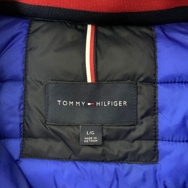 TOMMY HILFIGER(トミーヒルフィガー)のトミーヒルフィガー フラッグ 胸ロゴ プリマロフト 中綿 ジャケット トリコ L メンズのジャケット/アウター(ブルゾン)の商品写真