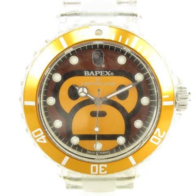 A BATHING APE - アベイシングエイプ 11SS BAPEX CLEAR ベビー A BATHING APE - アベイシングエイプ 11SS BAPEX CLEAR ベビー