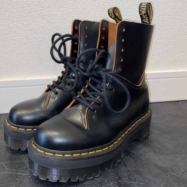 Dr.Martens 8ホール 厚底ブーツ 【今日の超目玉】 5109円引き ...