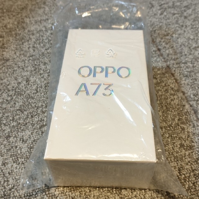 OPPO(オッポ)のOPPO A73 SIMフリー CPH2099 ネイビーブルー スマホ/家電/カメラのスマートフォン/携帯電話(スマートフォン本体)の商品写真