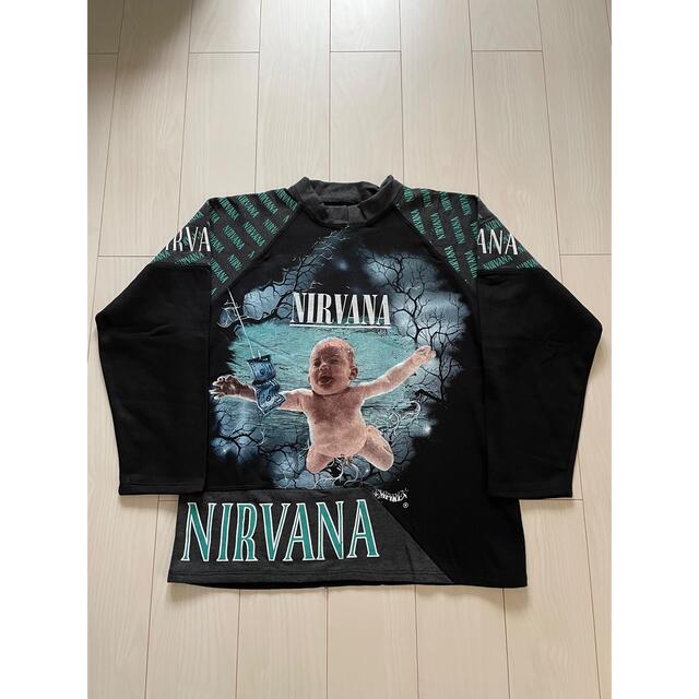 90s NIRVANA カートコバーン デッドストック スウェット ビンテージ-