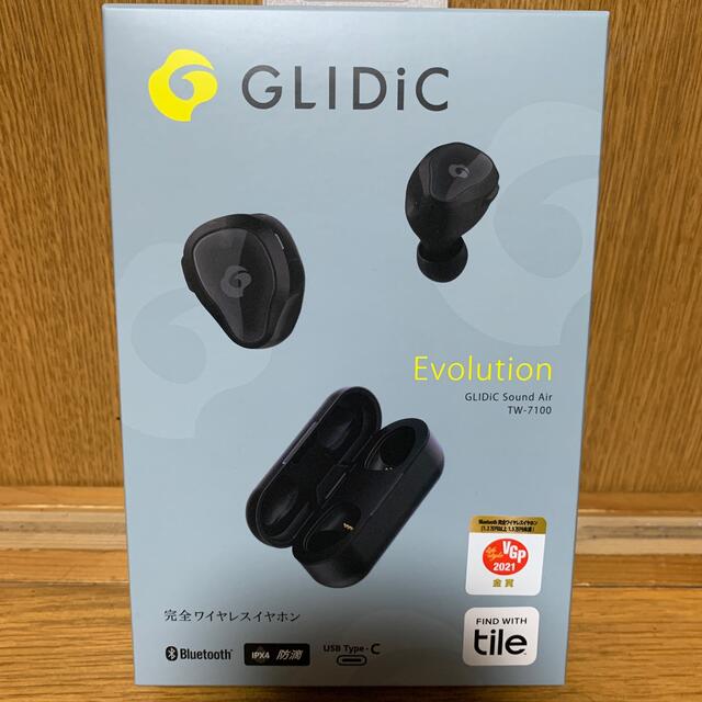 Softbank(ソフトバンク)のGLIDiC Sound Air TW-7100イヤホン スマホ/家電/カメラのオーディオ機器(ヘッドフォン/イヤフォン)の商品写真