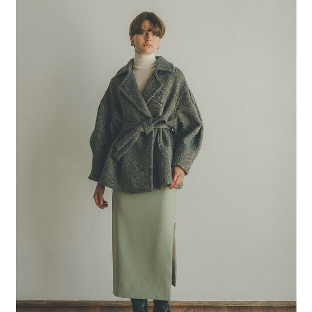CLANE MIX LOOP TWEED BOX COAT | www.jarussi.com.br