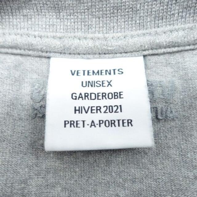 VETEMENTS 20aw GOTHIC FONT LONG SLEEVE