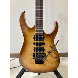 アイバニーズ(Ibanez)のIbanez Prestage RG2770QZA-WPB 日本製(エレキギター)