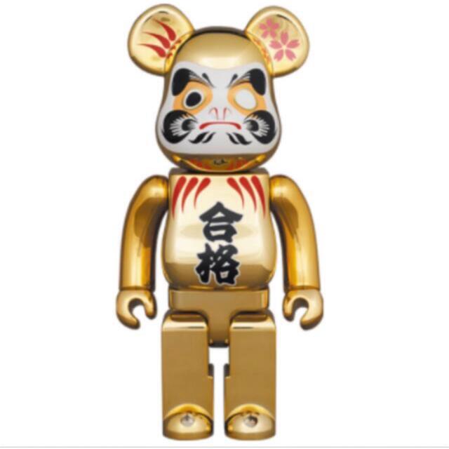 BE@RBRICK 達磨 合格 金メッキ 弐 400％エンタメ/ホビー