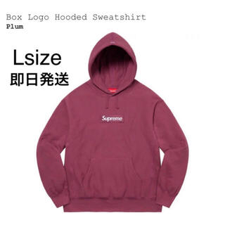 シュプリーム(Supreme)のsupreme box logo hoodie sweatshirt L(パーカー)