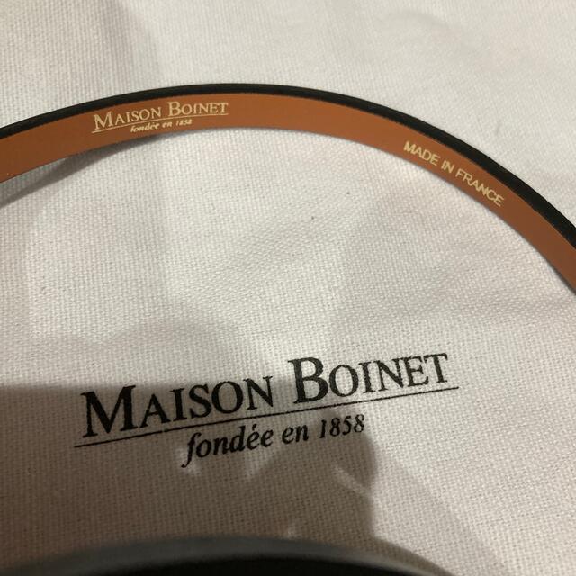 Spick & Span(スピックアンドスパン)のMaison Boinet メゾンボワネ　Black ベルト　黒　 レディースのファッション小物(ベルト)の商品写真