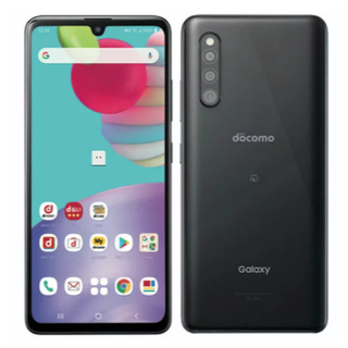 エヌティティドコモ(NTTdocomo)のdocomo Galaxy A41 ブラック  SC-41A(スマートフォン本体)