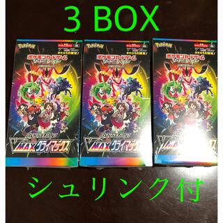 ポケモン(ポケモン)のポケモンカード VMAXクライマックス 3 BOX(Box/デッキ/パック)