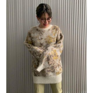 アメリヴィンテージ(Ameri VINTAGE)の【未使用】AMERI 3WAY NOSTALGIC RUG KNIT(ニット/セーター)