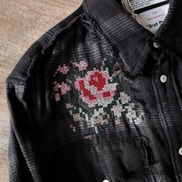 dairiku The our 別注 Flower Cross Em Shirt