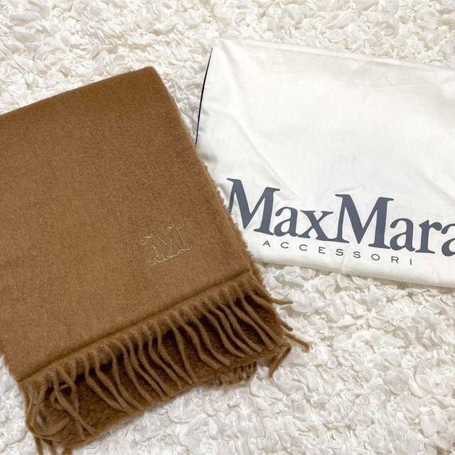 Max Mara(マックスマーラ)のマックスマーラ　テディベア　マフラー　ショール　ストール レディースのファッション小物(マフラー/ショール)の商品写真