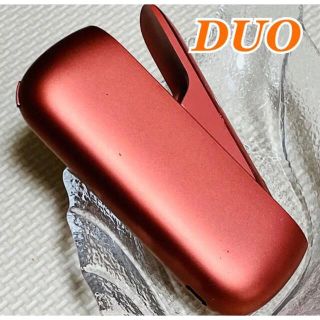 アイコス(IQOS)の☆動作確認済☆ iqos3duo 　チャージャーのみ　ウォームカッパー　オレンジ(タバコグッズ)