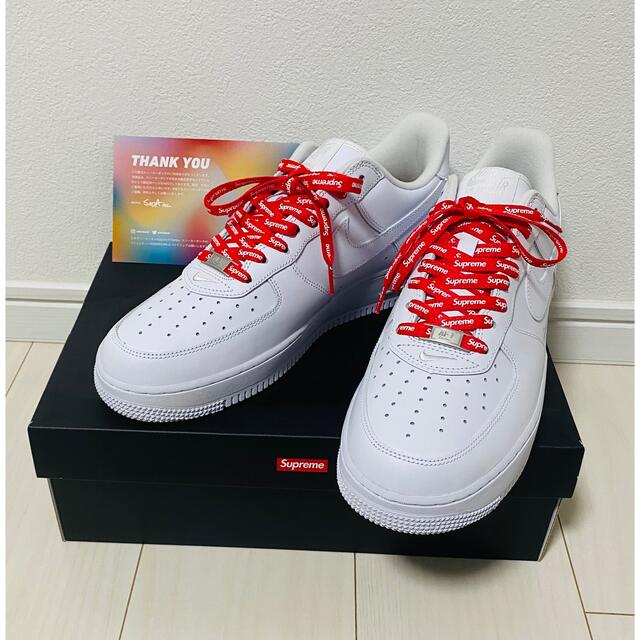 Supreme NIKE Air Force 1 白28.5センチ ナイキ