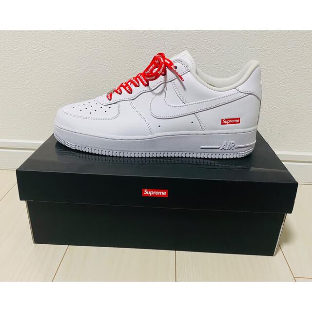 Supreme × Nike Air Force 1LowWhite 28.5