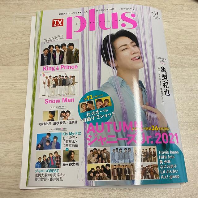 Johnny's(ジャニーズ)の【ジャニーズ 切り抜き】TVガイドplus 2021 AUTUMN vol.44 エンタメ/ホビーの雑誌(アート/エンタメ/ホビー)の商品写真