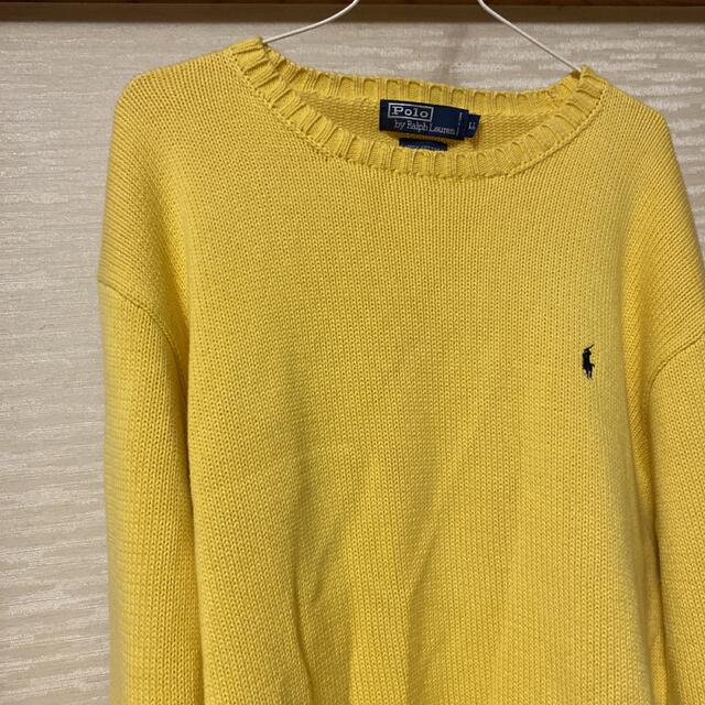 POLO RALPH LAUREN(ポロラルフローレン)のポロ　ラルフローレン　ニット　ゆるだぼ　オーバーサイズLL ポニー レディースのトップス(ニット/セーター)の商品写真