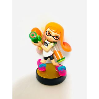 ニンテンドウ(任天堂)のオレンジガール インクリング スマブラシリーズ amiibo アミーボ(ゲームキャラクター)