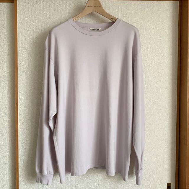 【AURALEE】LUSTER PLAITING L/S TEE 21SS 1