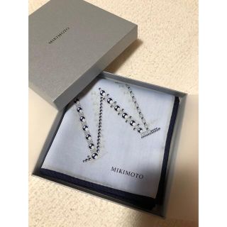 ミキモト(MIKIMOTO)のミキモト 非売品　ハンカチ　新品未使用　2021ホリデー(ハンカチ)