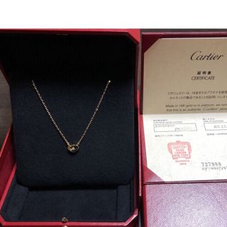 カルティエ(Cartier)のカルティエ Cハートネックレス❤️            K18ピンクゴールド✨(ネックレス)