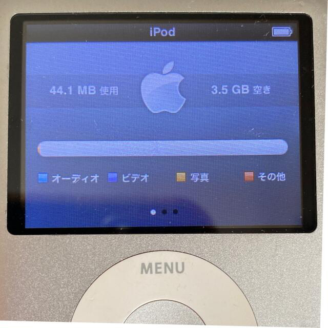 iPod(アイポッド)のiPod nano ma978j 第3世代 スマホ/家電/カメラのオーディオ機器(ポータブルプレーヤー)の商品写真
