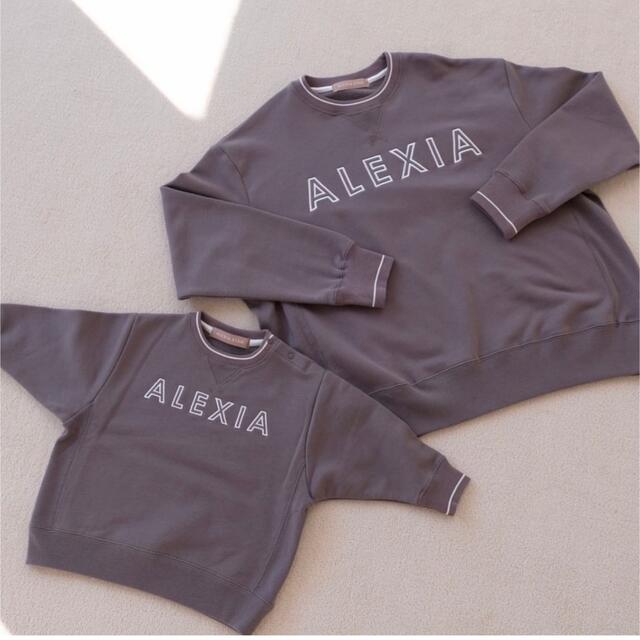 ALEXIA STAM(アリシアスタン)のalexiastam ロゴトレーナー　店舗限定カラー　 キッズ/ベビー/マタニティのキッズ服女の子用(90cm~)(Tシャツ/カットソー)の商品写真