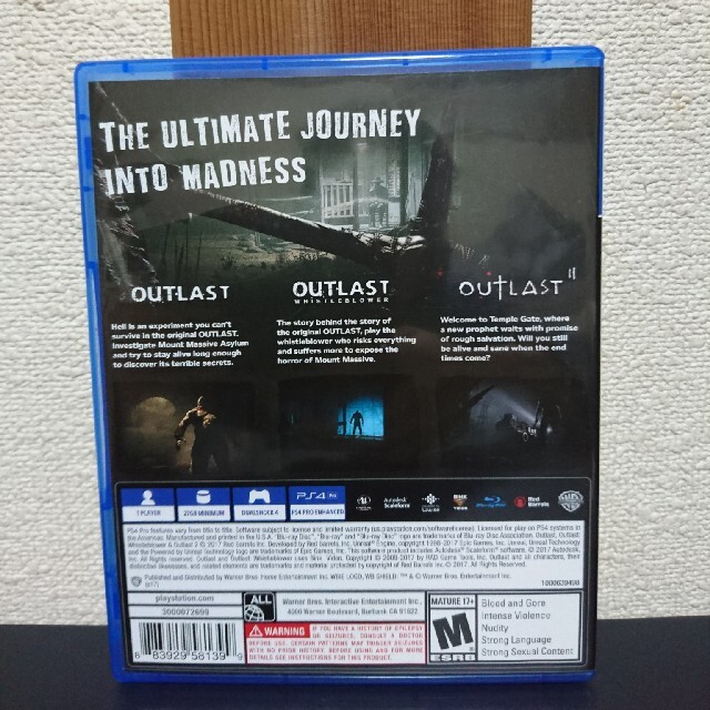 PlayStation4 - Outlast Trinity (輸入版:北米) - PS4の通販 by なすび's  shop｜プレイステーション4ならラクマ